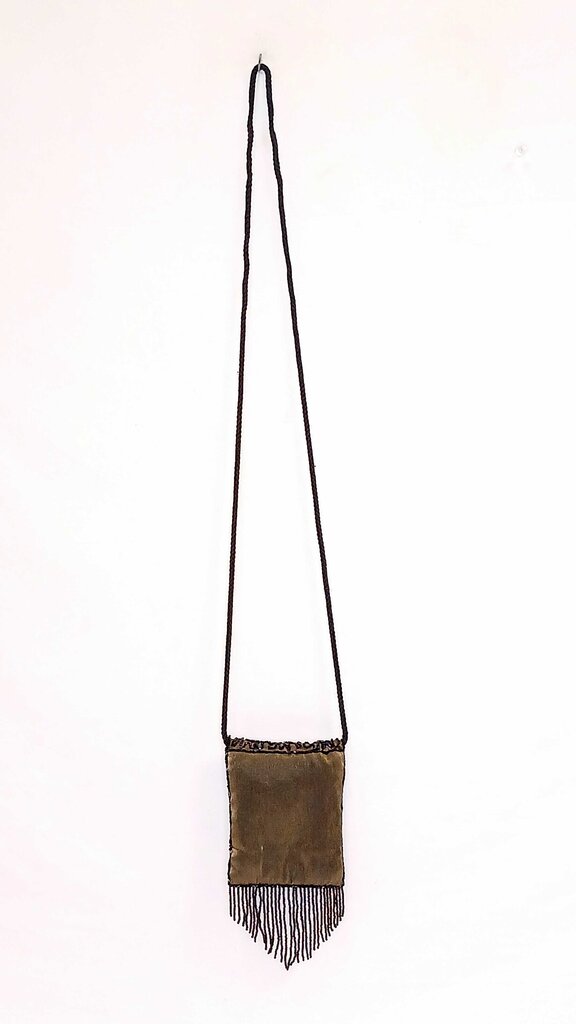 Vintage Beaded Pouch Bag