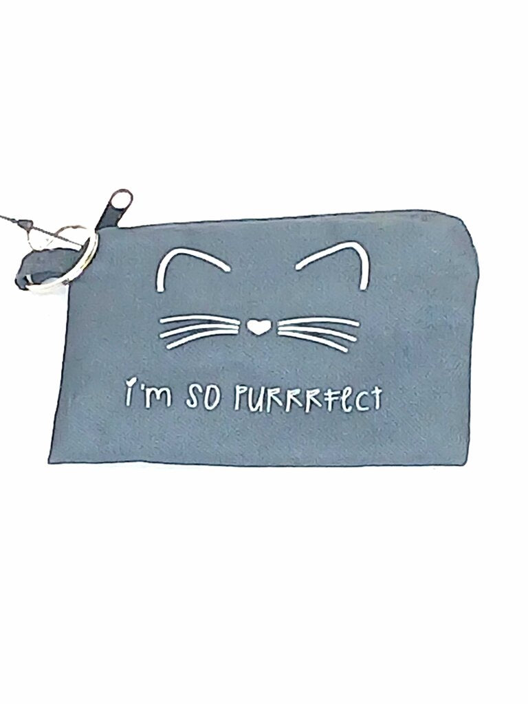 All Brand Cat Themed Coin Pouch