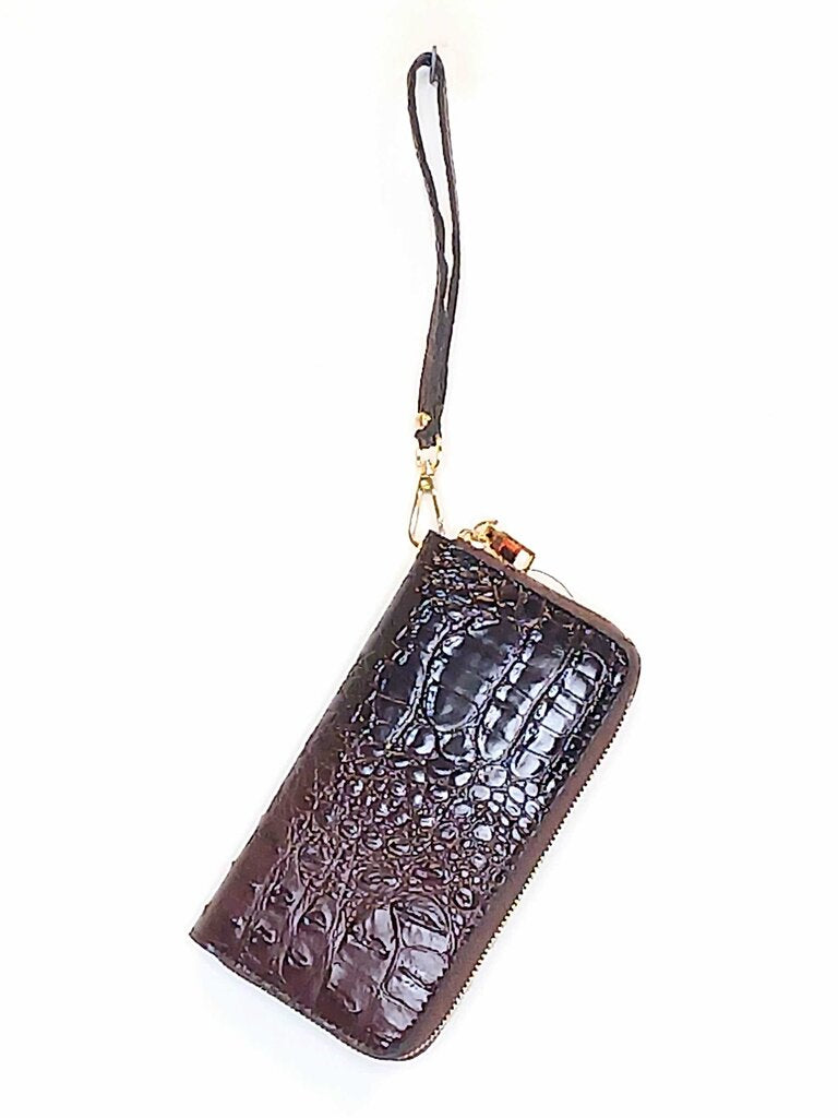 Brahamin Zip Up Accordion Wallet