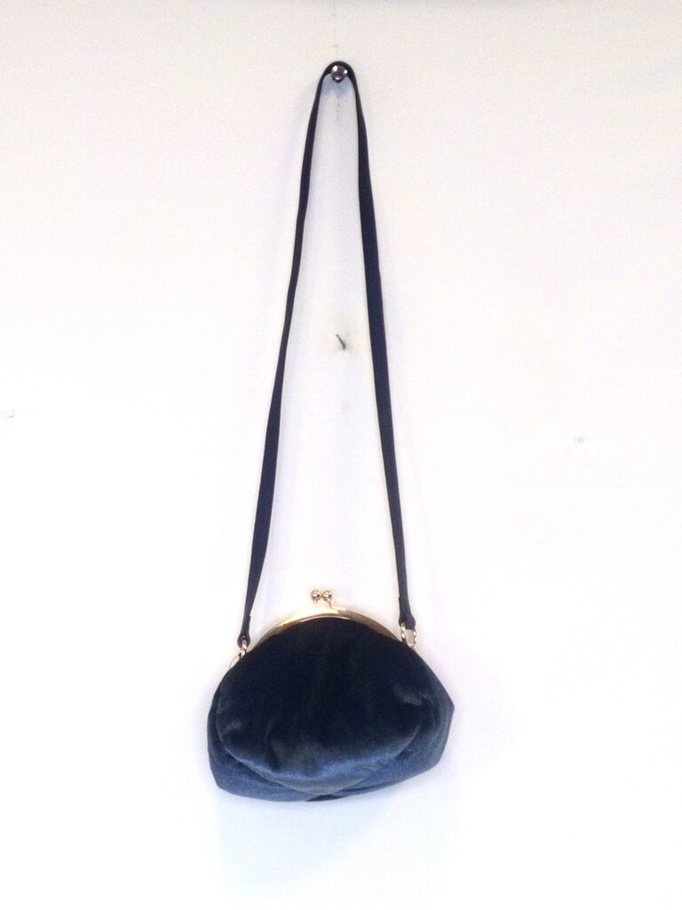 Lauren Conrad Kiss Lock Velvet Purse