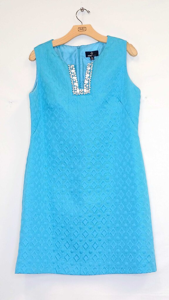 Ronni Nicole Sleeveless Beaded Mid Length Dress