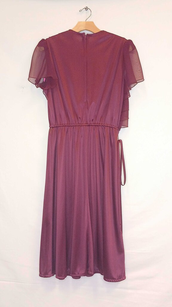 All Brand Ruffled Short Sleeve Long Dress