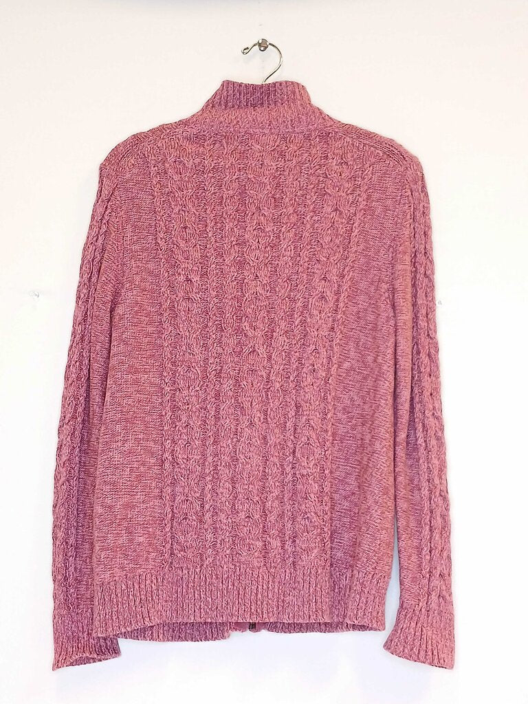 LL Bean Knit Zip Up Jacket