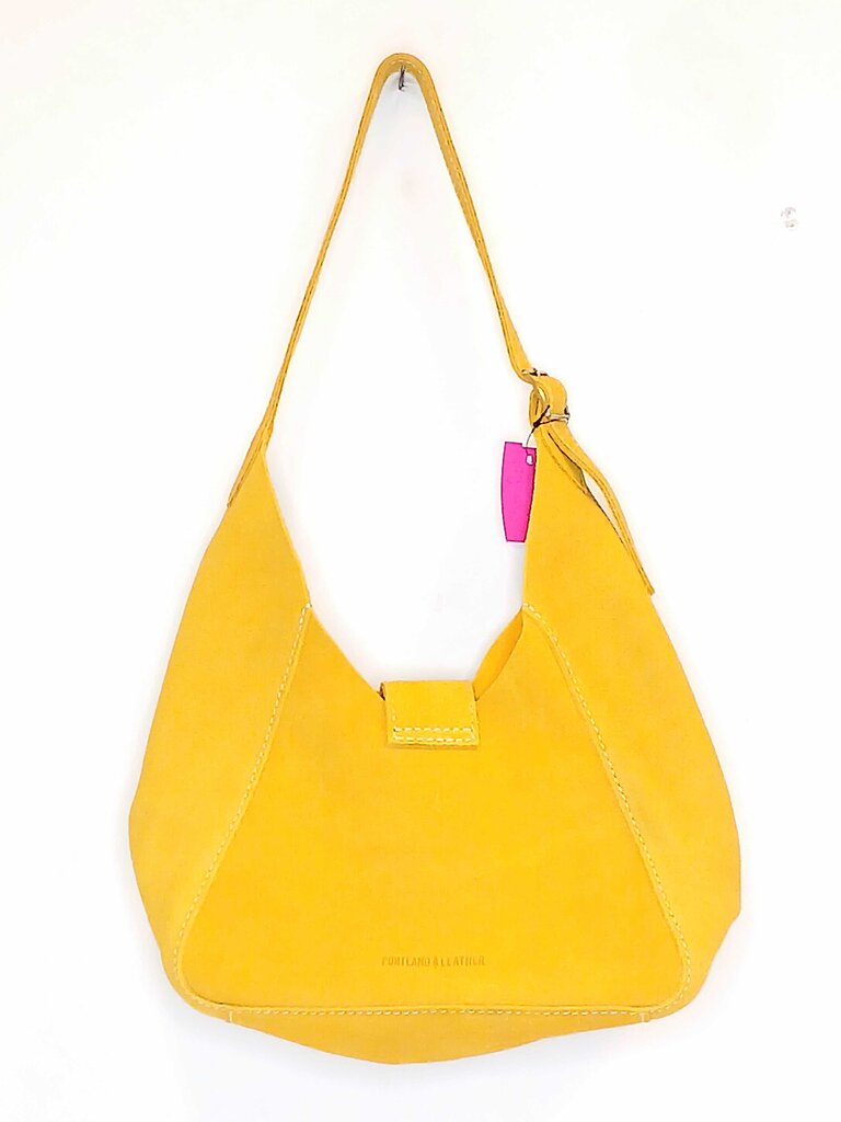 Portland Leather Goods Suede Shoulder Bag