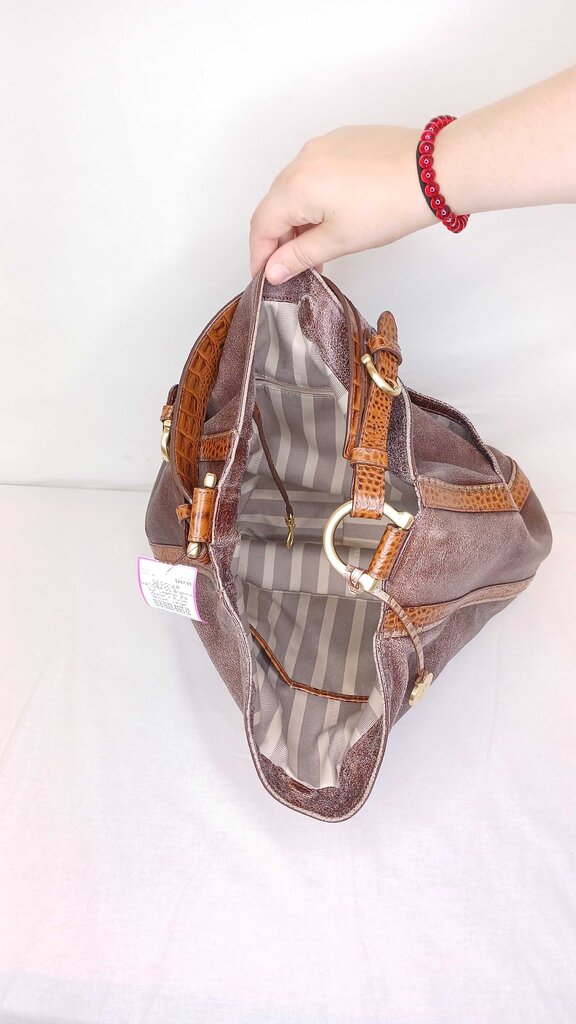 Brahmin Suri Leather Zip Wallet + Purse