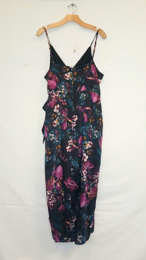 Express Long Sleeveless Floral Dress