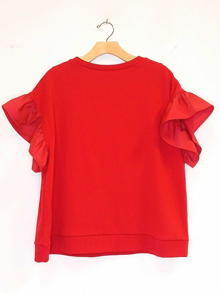 Entro Short Sleeve Bow Top