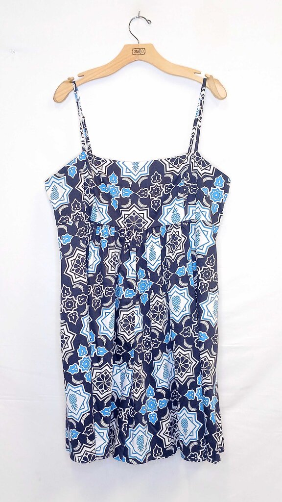 Anthropologie Patterned Sleeveless Dress