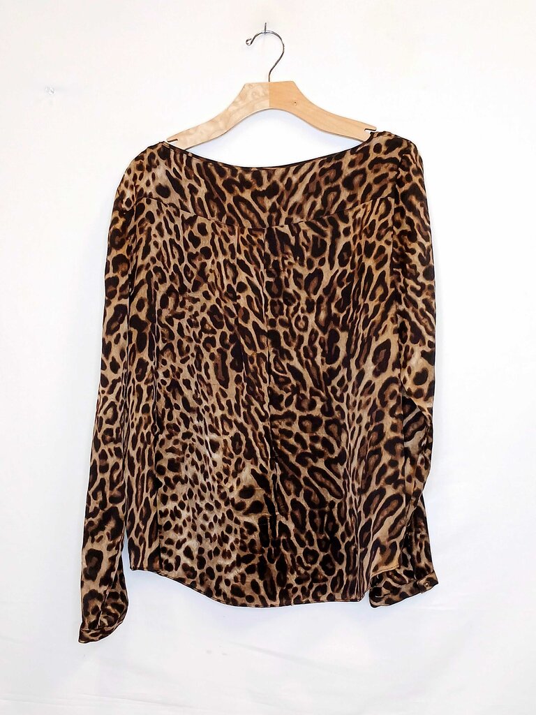 Ralph Lauren Cheetah Print Dry Clean Only top