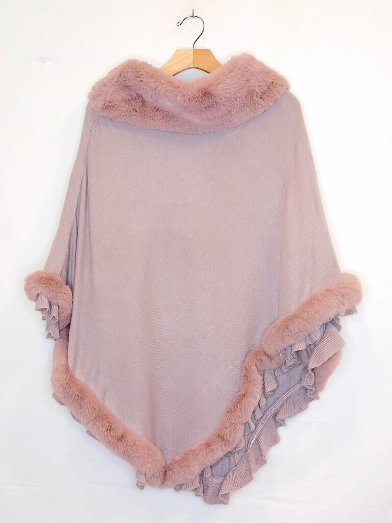 All Brand Fluffy Poncho