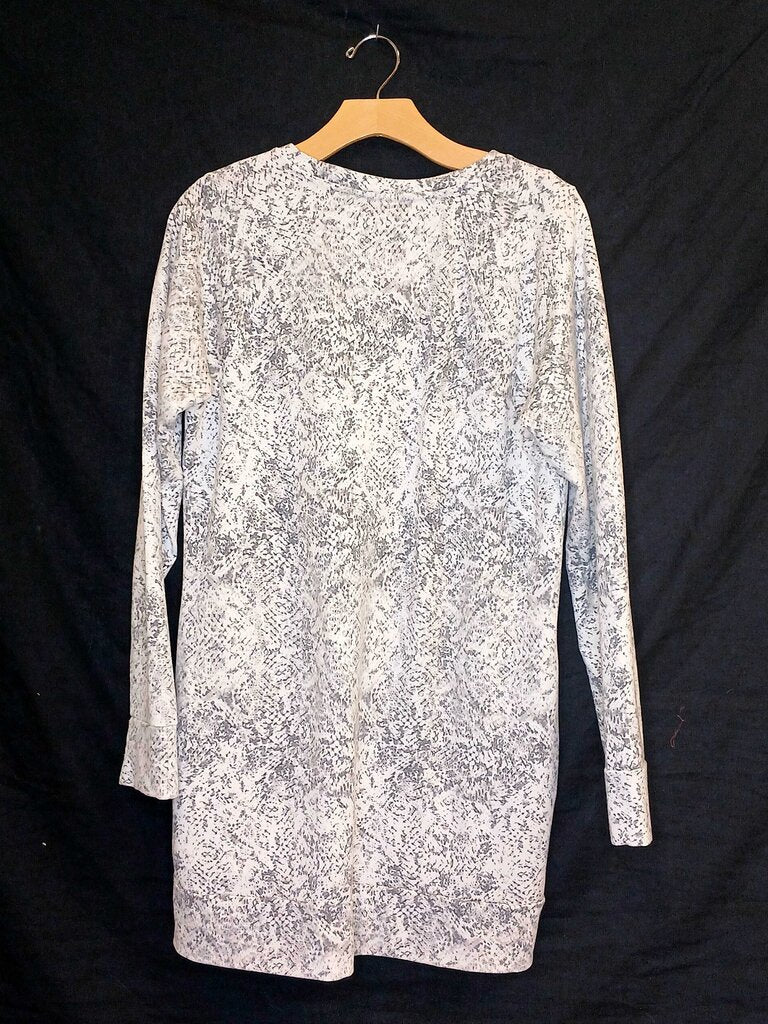 Ideology Long Sleeve Patterned Top