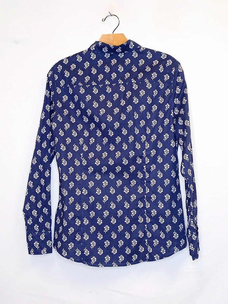 J Crew Long Sleeve Floral button Up