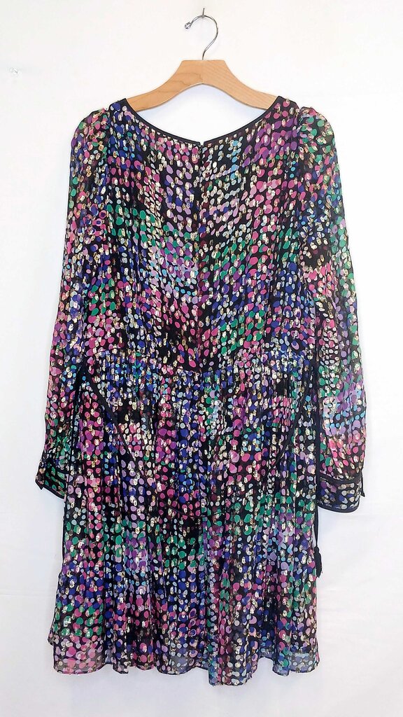 Kate Spade Long Sleeve Spotted Short Dress