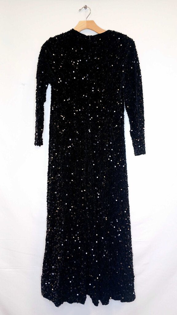 Metamorphsis Girl Long Sleeve Sequin Dress