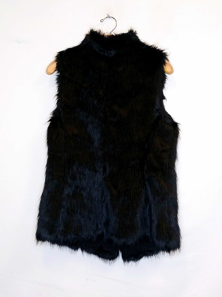 White Hosue Black Market Faux Fur Vest