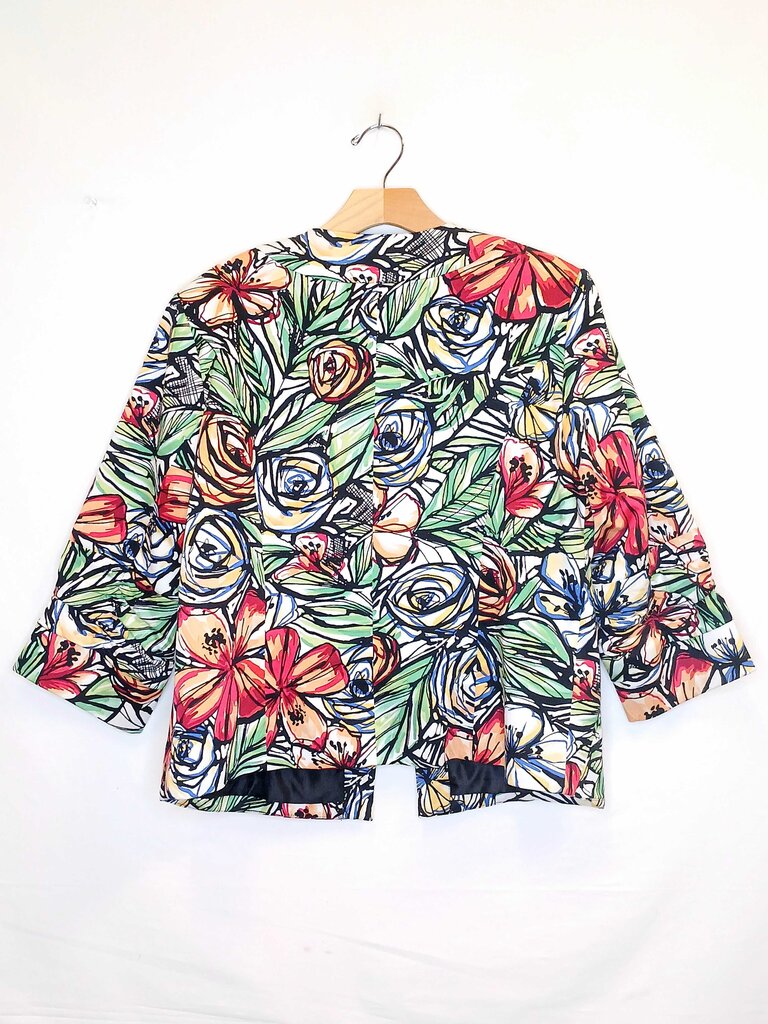 Cold Water Creek Floral Jacket