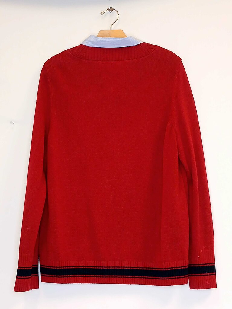 Tommy Hilfiger Cable Knit Collared Sweater