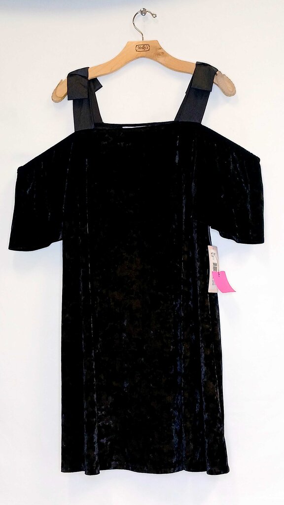 Nanette Lepore Cold Shoulder RibbonVelvet Dress