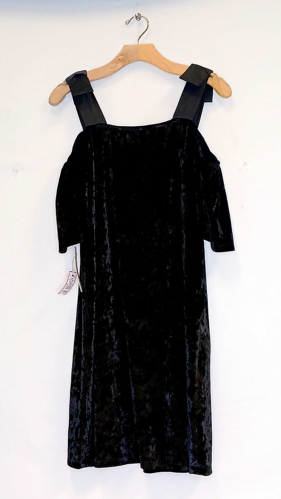 Nanette Lepore Cold Shoulder RibbonVelvet Dress