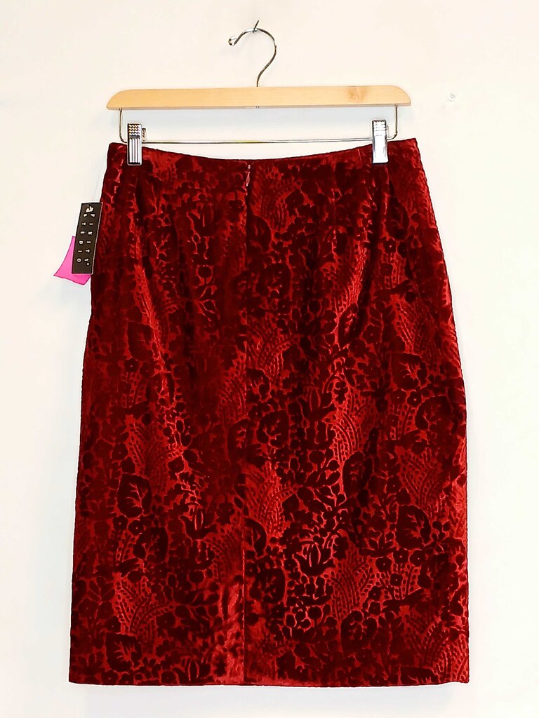 Finity Studio Shaved Velvet Short Skirt