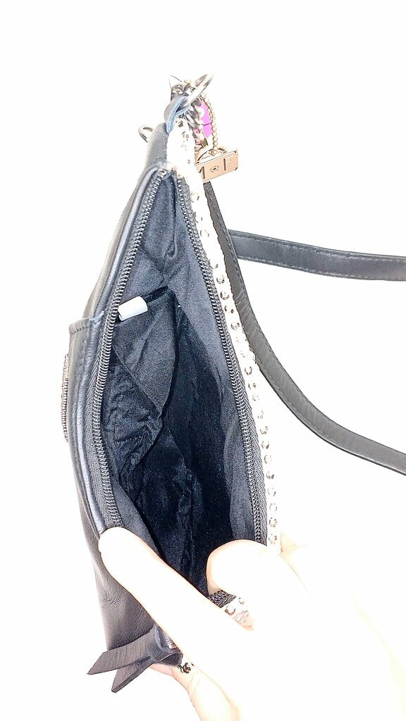 Mary Frances For Yourself Beaded Guitar Crossbody