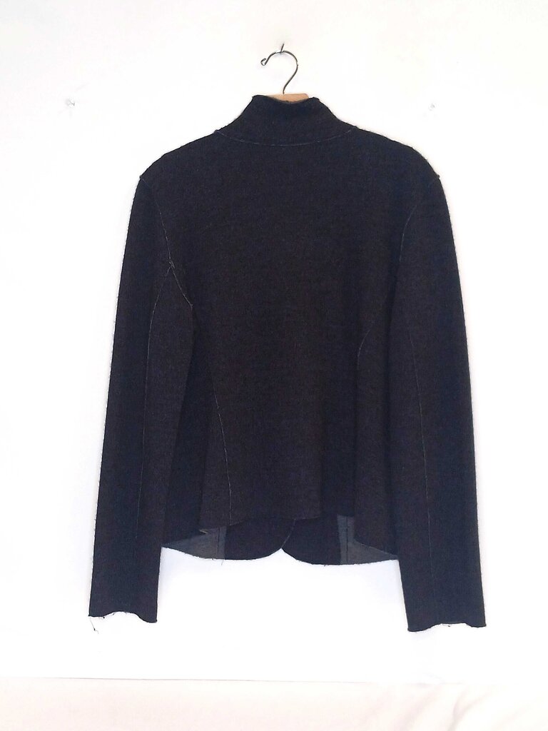 100% Mering Wool Button Up Coat