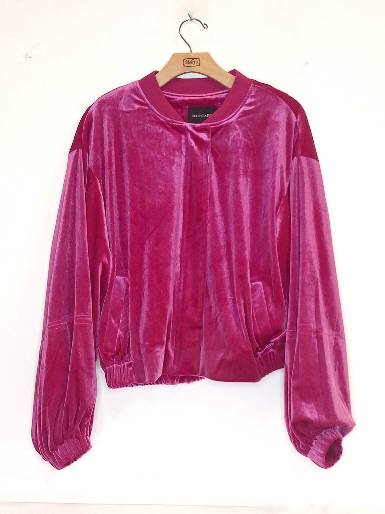 Velvet Snap Jacket