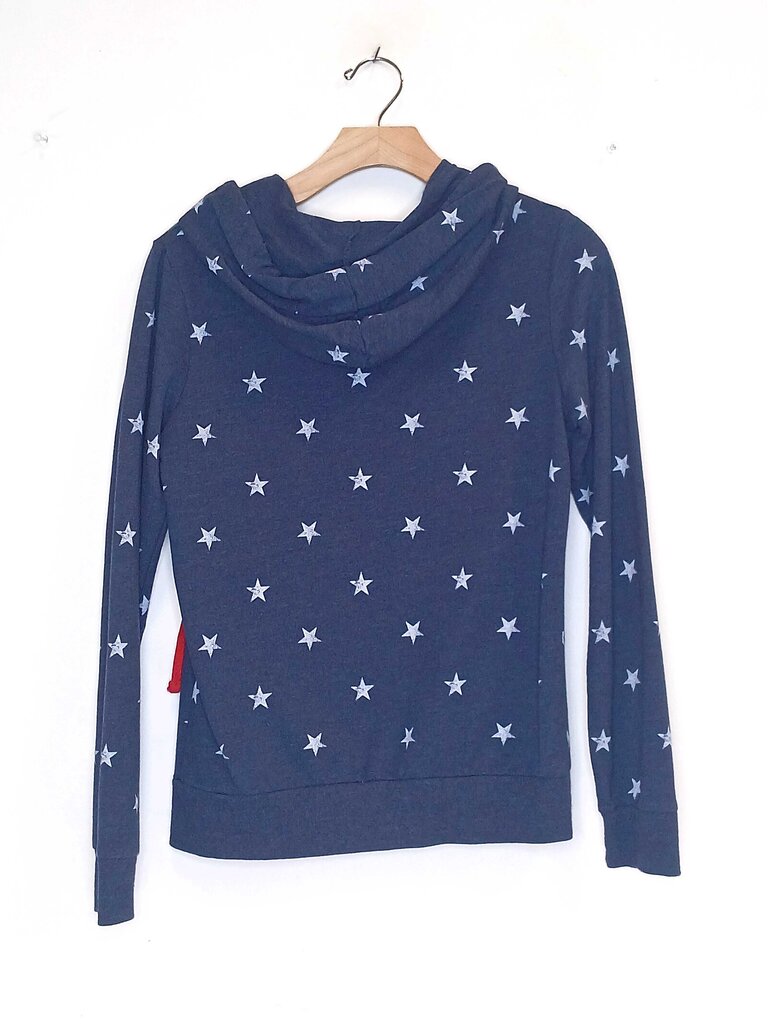 Star Zip Up Hoodie