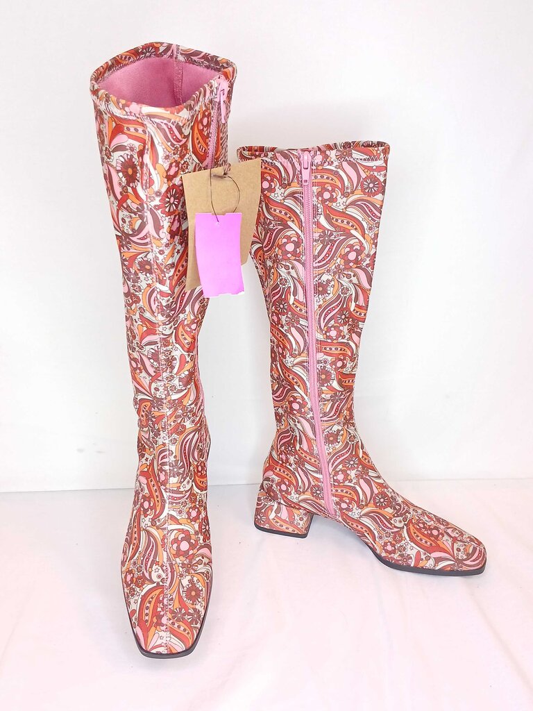 Chelsa & Violet Patterned Boots
