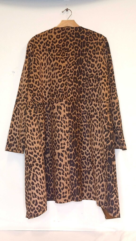 Jodifl Long Open Cheetah Print Cardigan