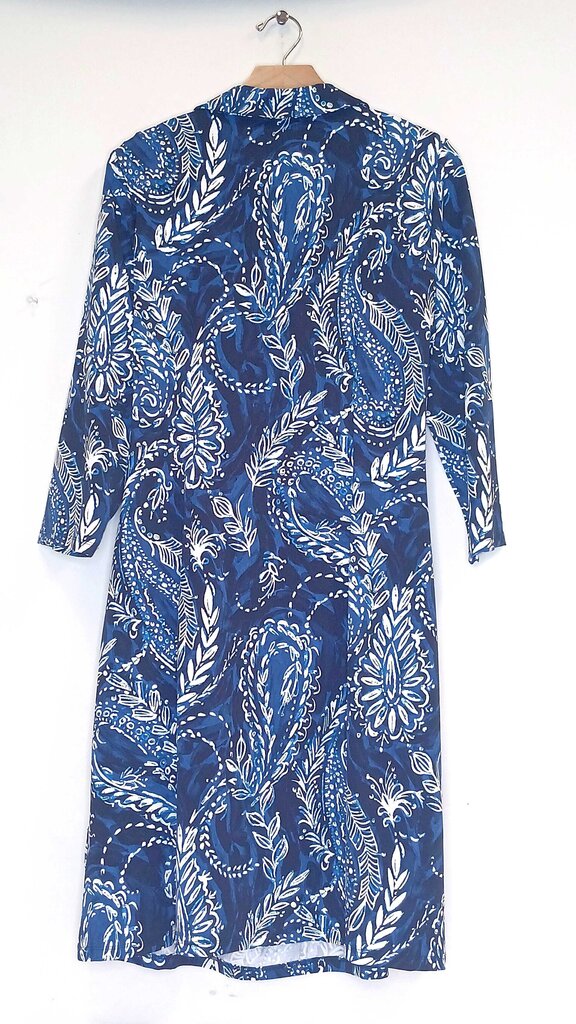 Talbots Long Sleeve V-Neck Dress