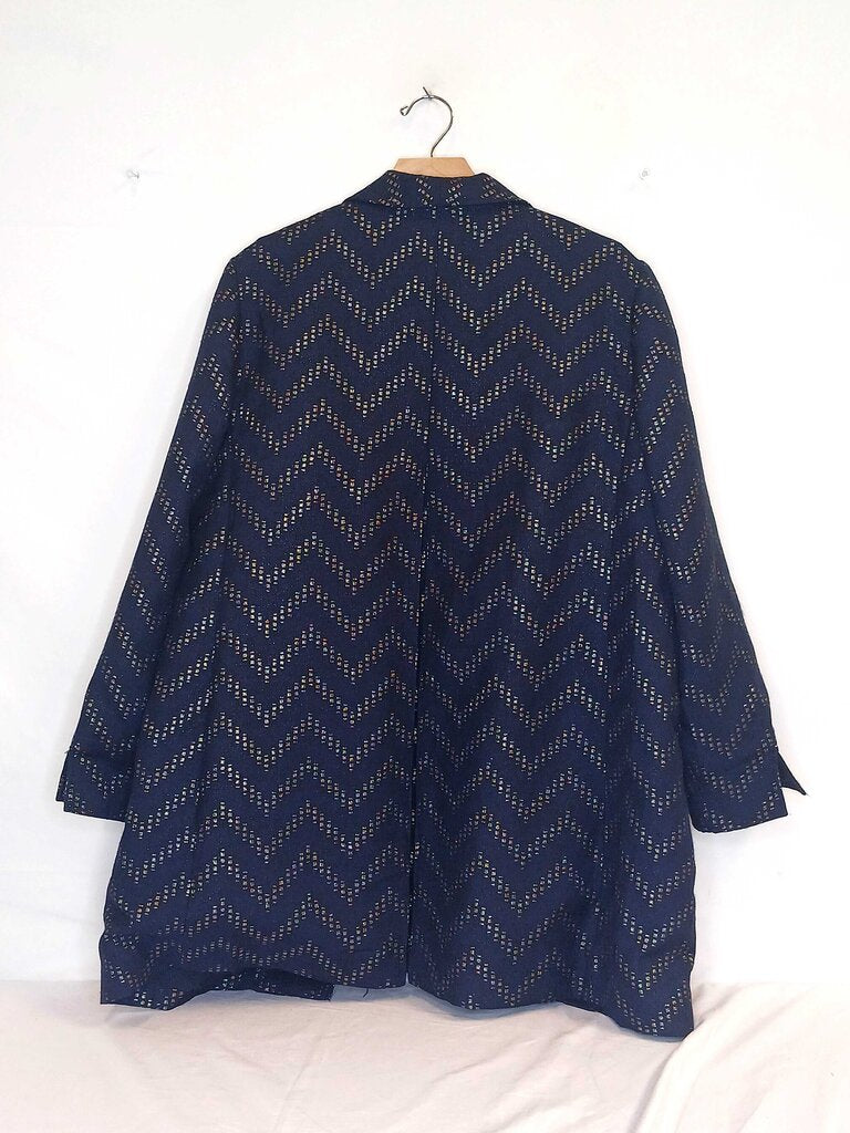 Chicos Chevron Blazer