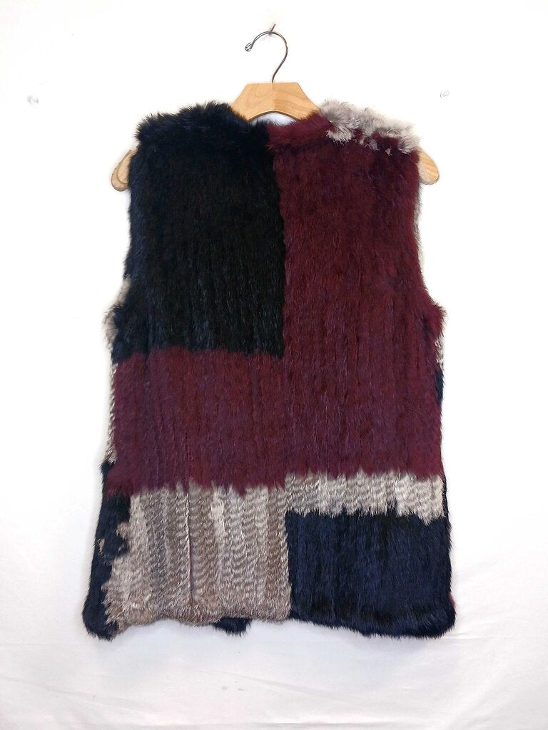 Shahchi Rabbit Fur Vest