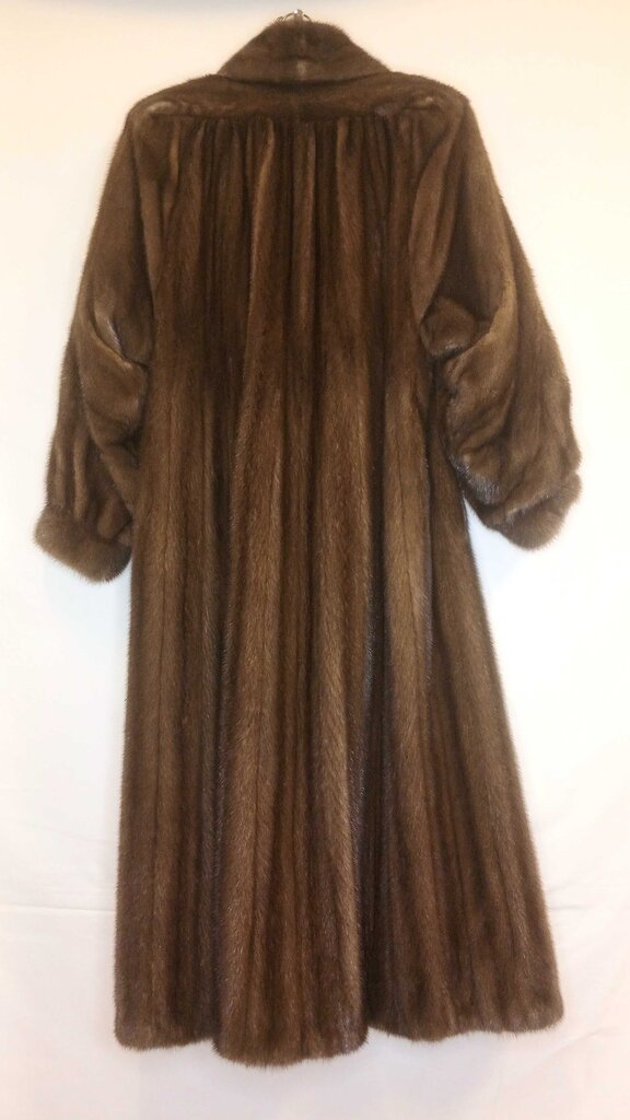 Carol & Irwin Furs Long Mink Fur Coat COA