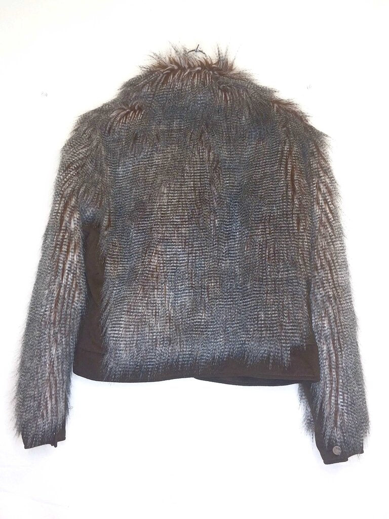 Lavee Long Faux Fur Coat