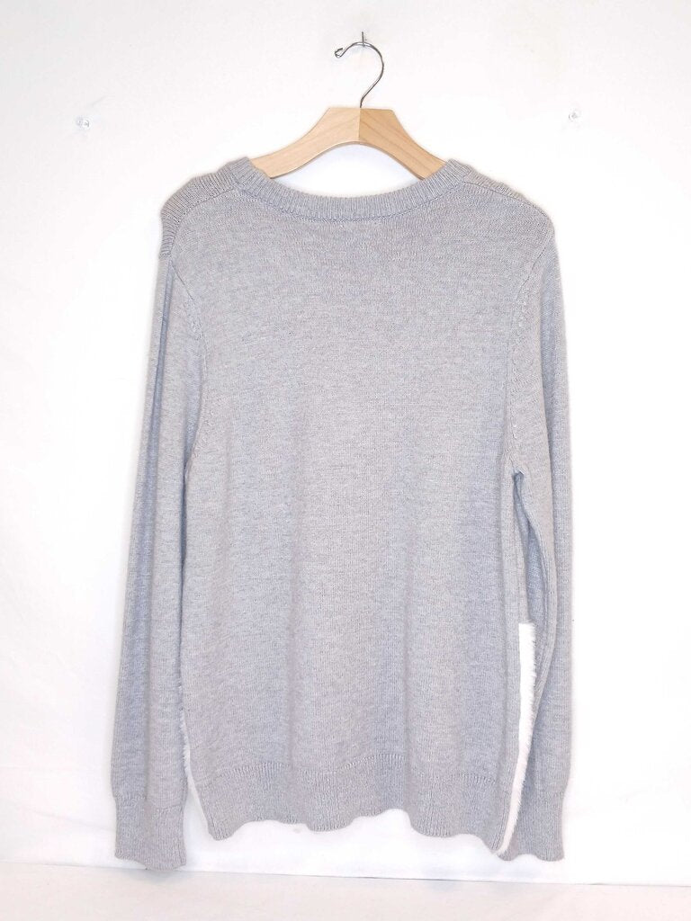 Lisa International Sequin Mrs. Clause Top