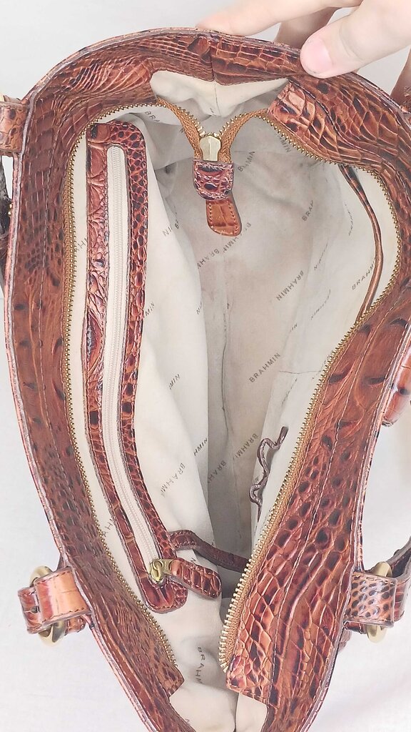 Brahmin Collette Pecan Melbourne Bag