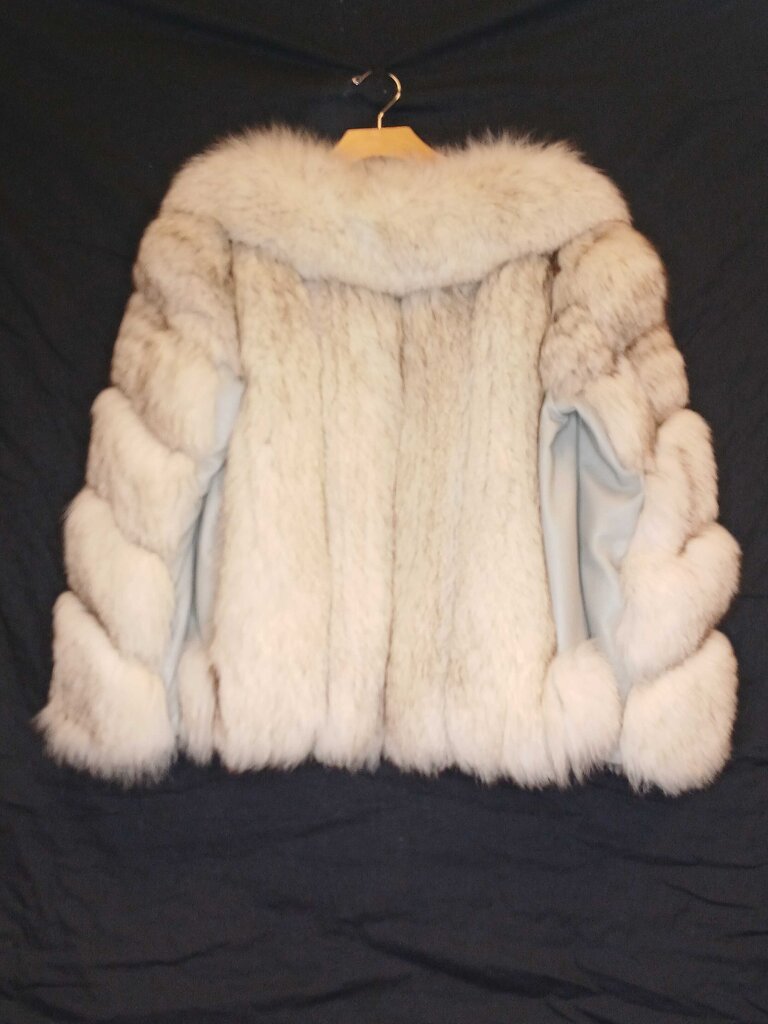 Fox Fur + Leather Coat