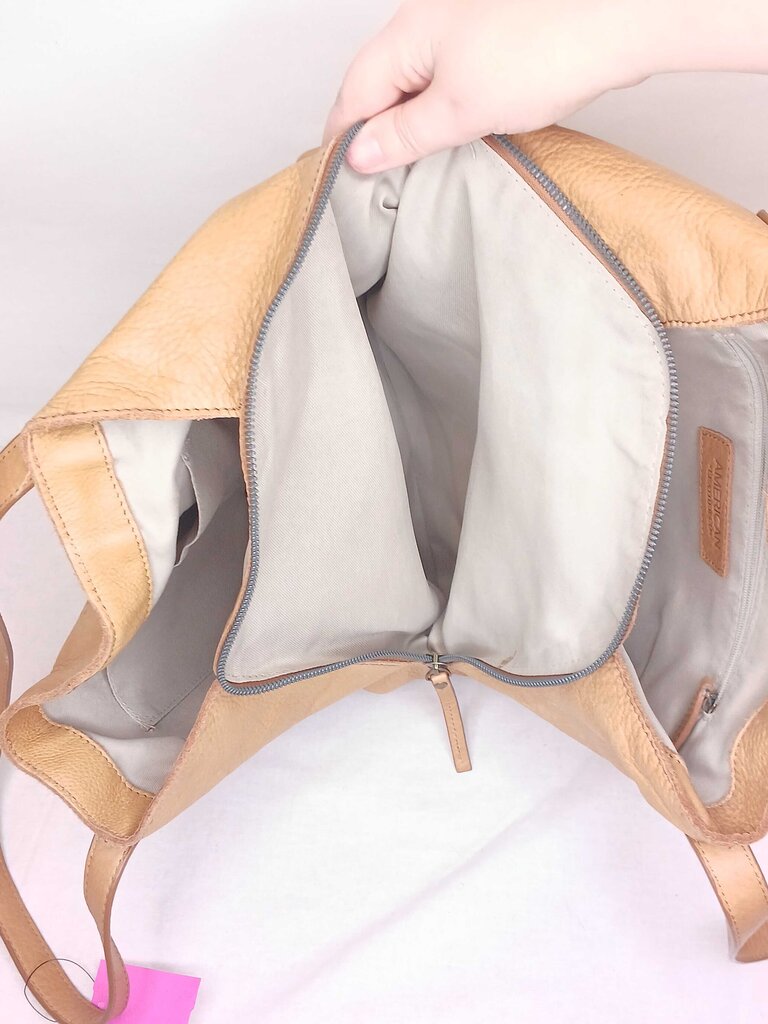 American Leather Co Leather Shoulder Bag