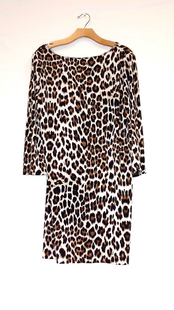 Alfani Cheetah Print Long Sleeve Short Dress