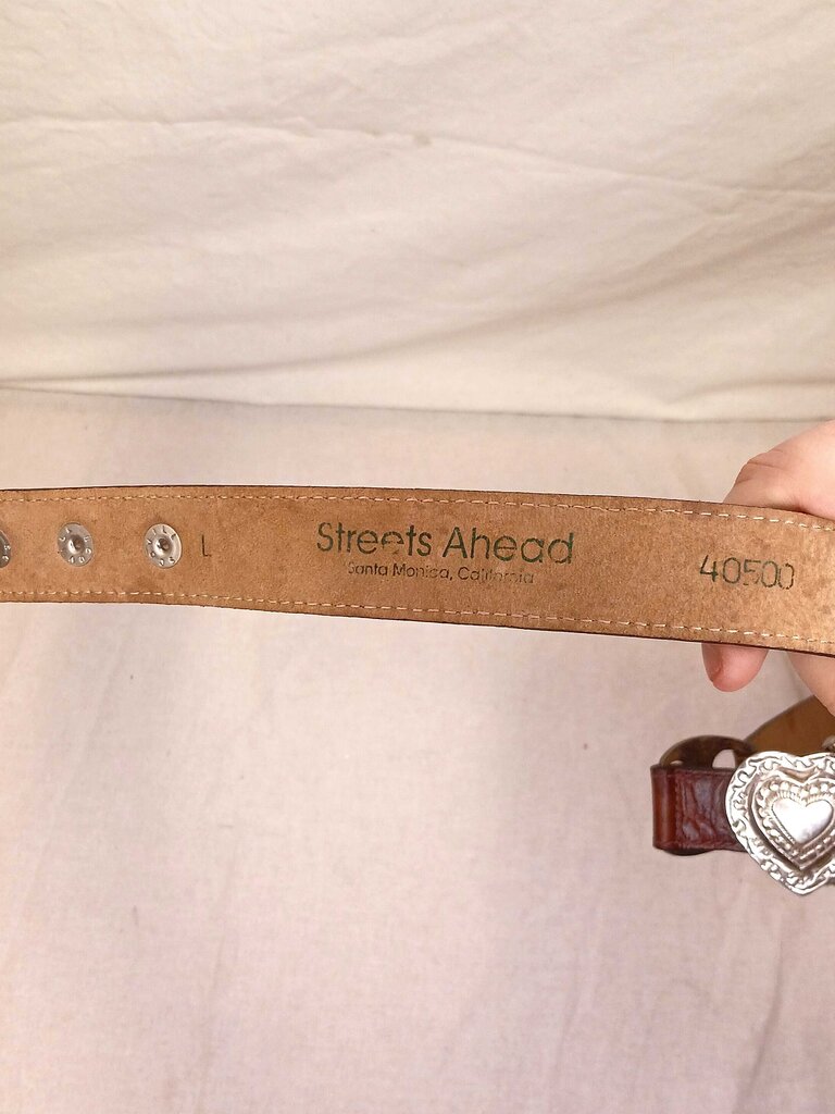 Streets Ahead Heart Chain Belt