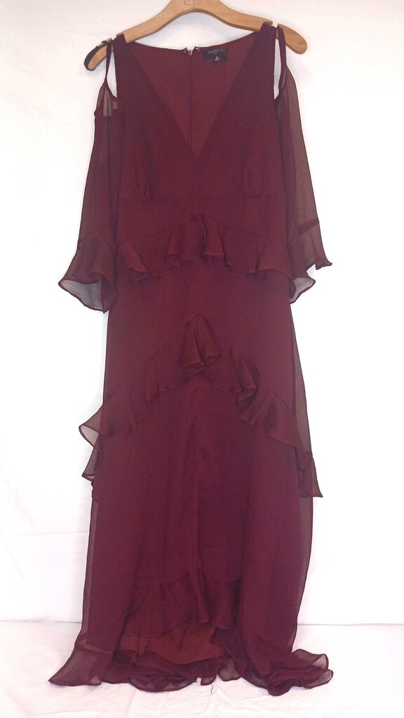 Tahari Tiered Ruffle Dress