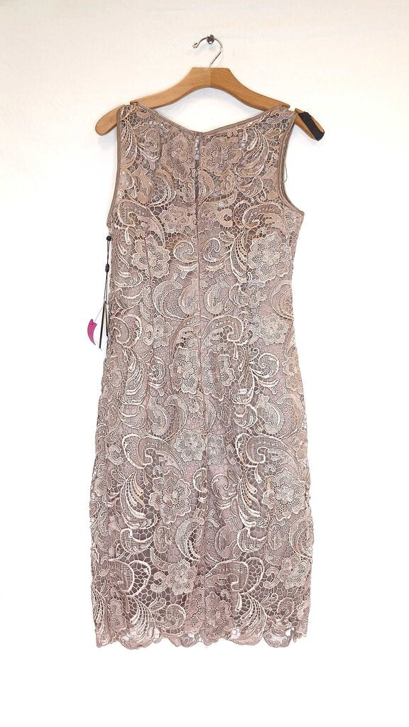Adrianna Papell Sleeveless Lace Dress