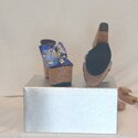 Francheska, Platform Wedge Heels With Embellishments