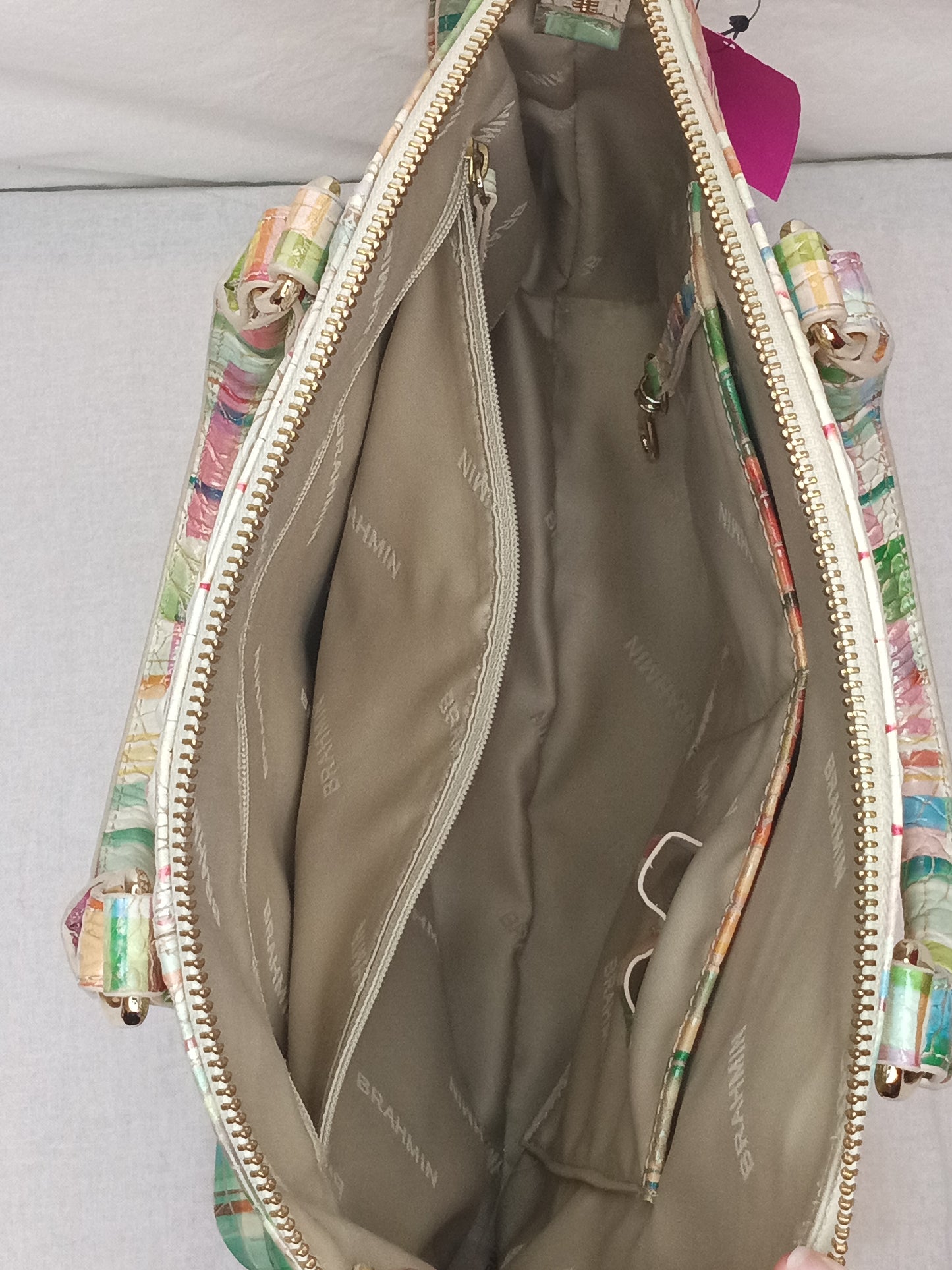Brahmin Satchel with Crossbody Strap