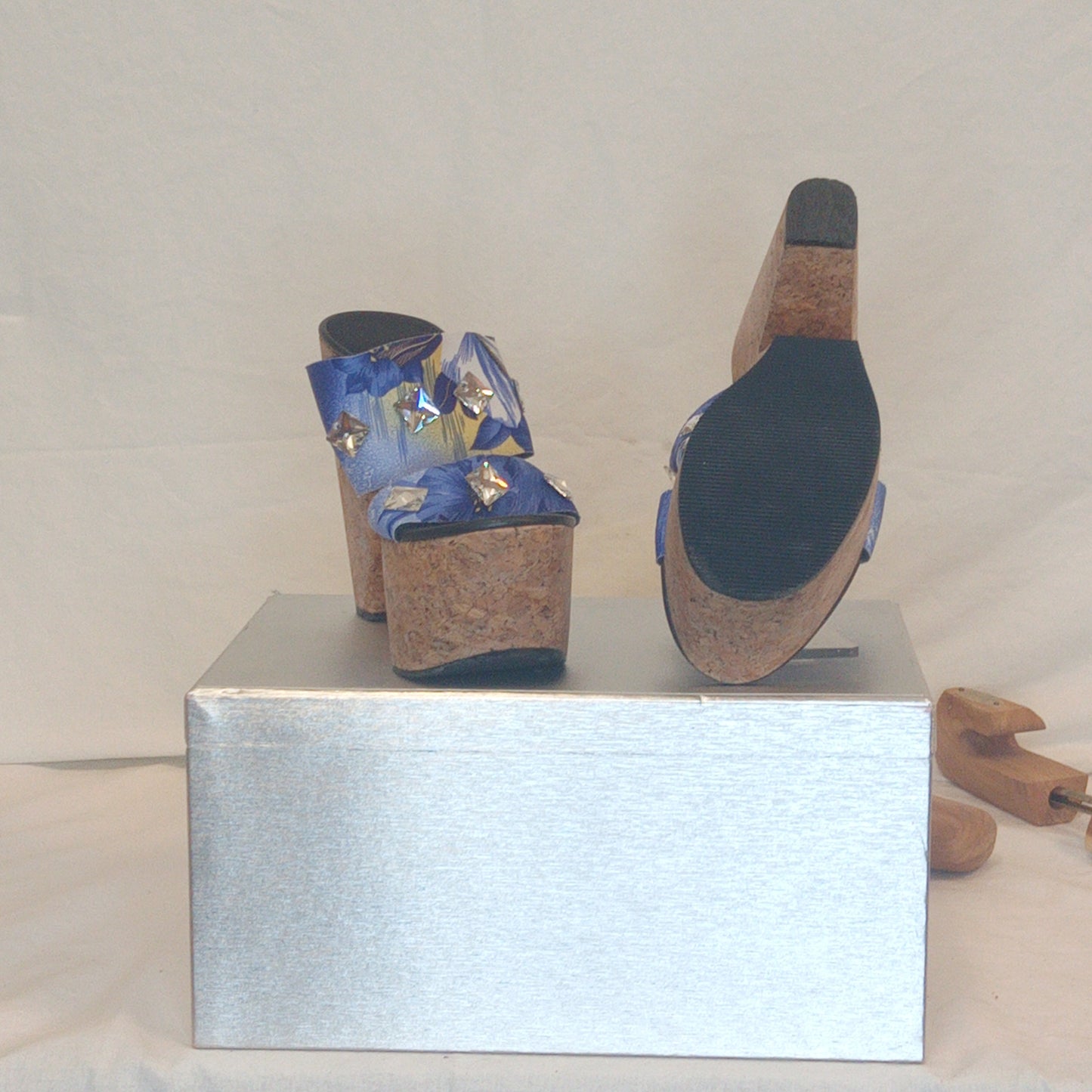 Strappy Platform Heels