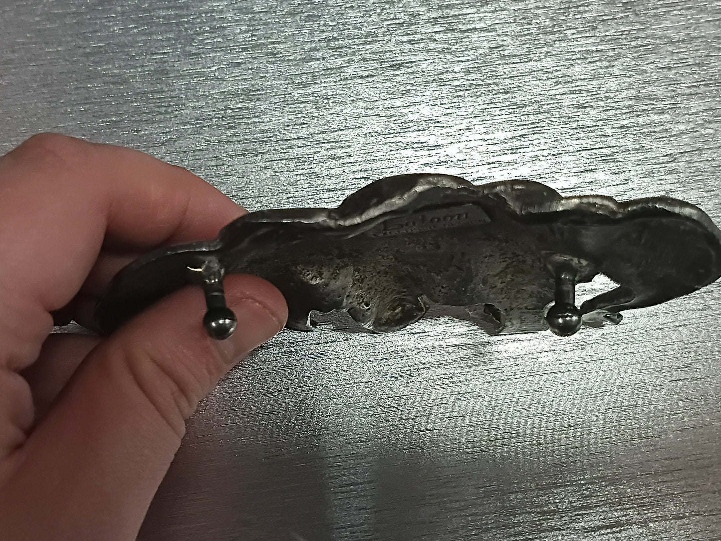 K Baumann, Laloon Elephant Belt Buckle