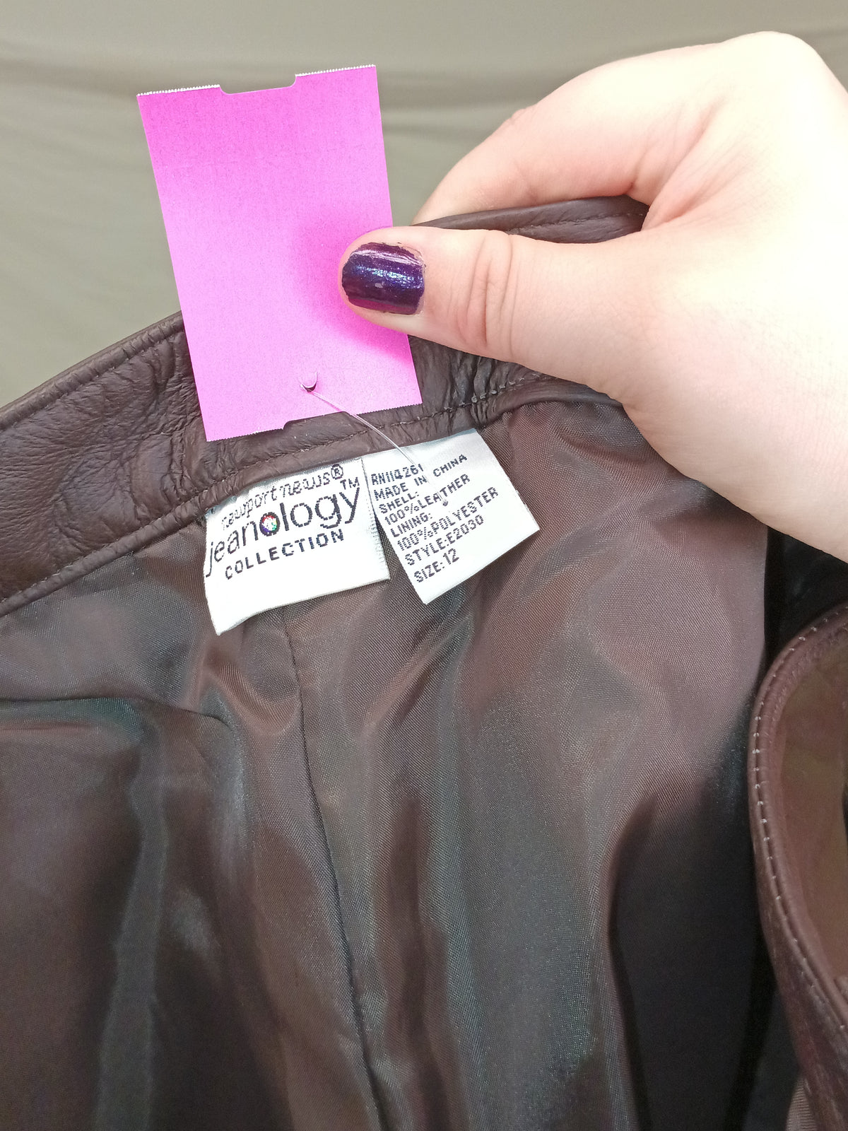 Newport News Leather Pants