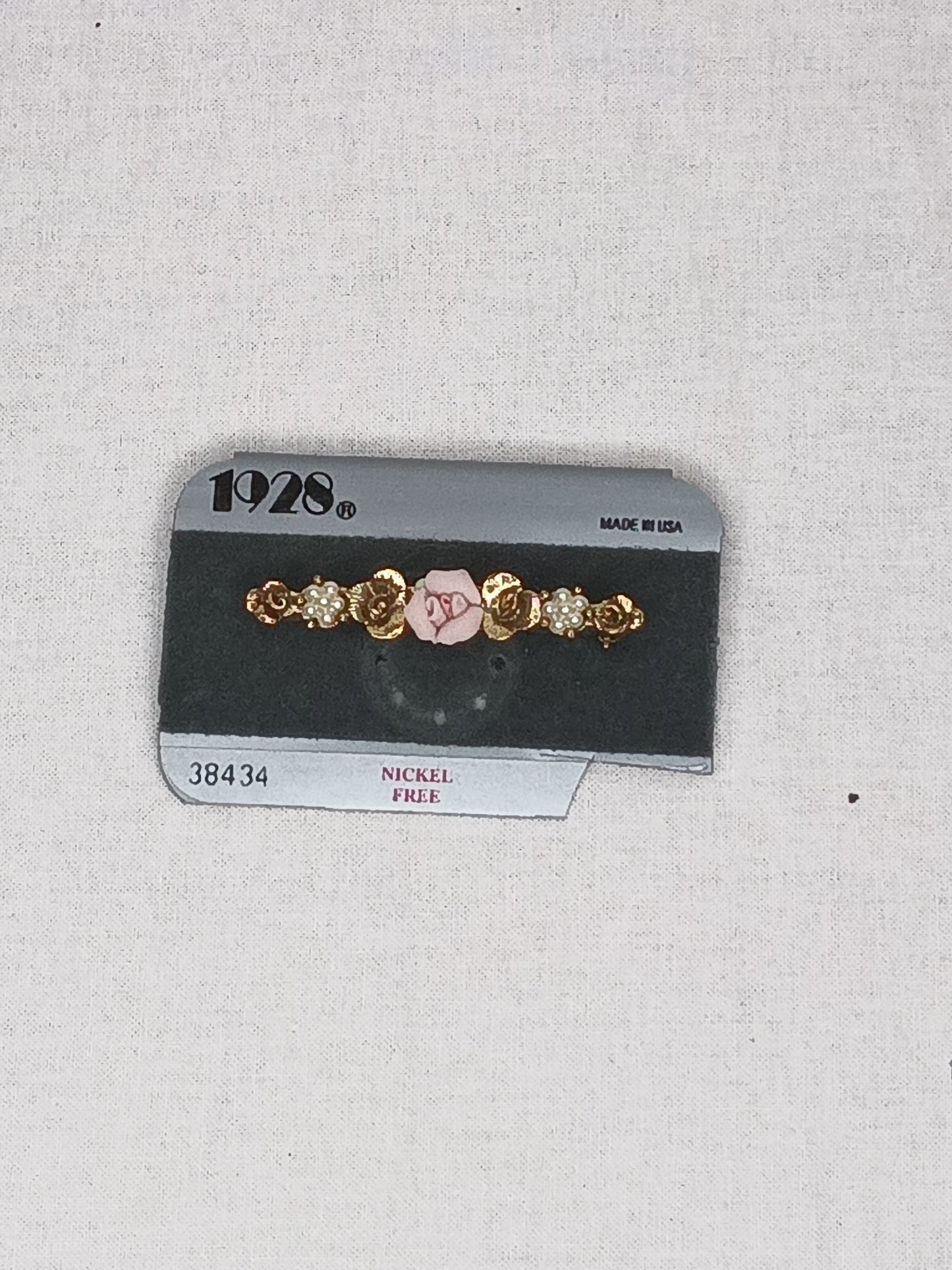 1928 Rose Pendant Brooch