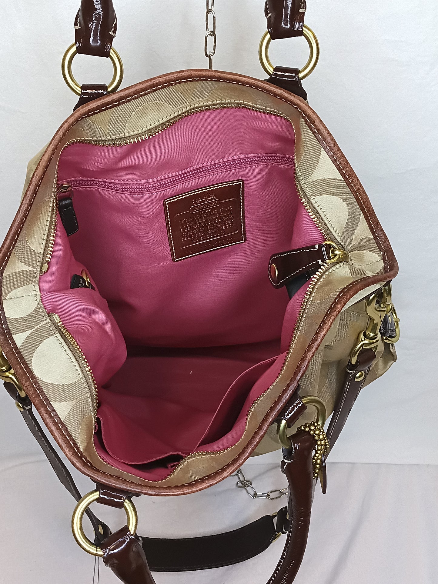Coach Madison Signature Handbag